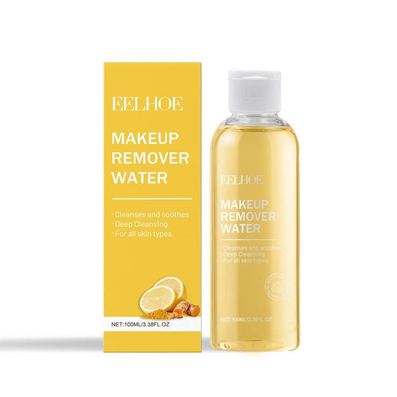 Ginger Lemon Makeup Remover, 1 Box Gentle Cleansing Face Makeup Refreshing and Non-tight Makeup Remover, Facial Skin Care Product for Women & Men