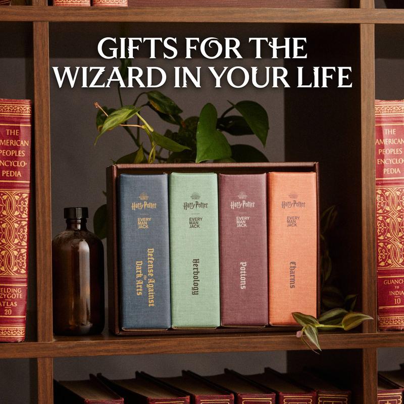 Harry Potter Body Wash Collector's Set | Every Man Jack Holiday Body Gift Set