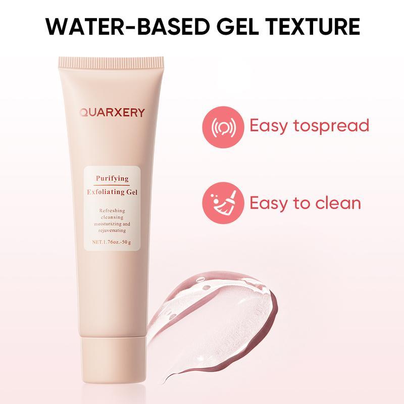 QUARXERY Facial Purifying Exfoliating Gel 50g Skincare Skin Repair DeepCleansing Facial Gel, Facial Skin