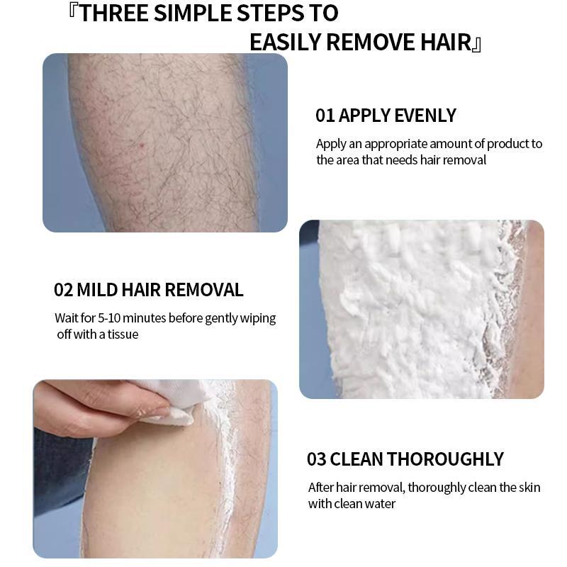 Men's Hair Removal Cream, Comfort Quick Hair Removal Cream, Hair Removal Cream, Hair Removal Cream for Arms, Legs, Chest, Back, Eyebrows, Face, Cosmetic Product