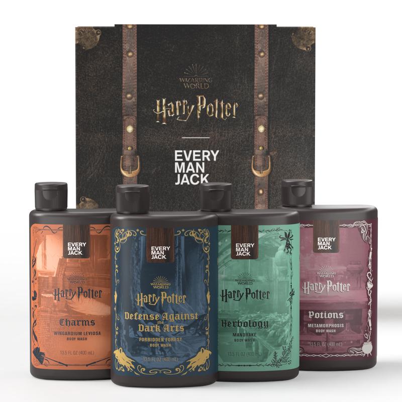 Harry Potter Body Wash Collector's Set | Every Man Jack Holiday Body Gift Set