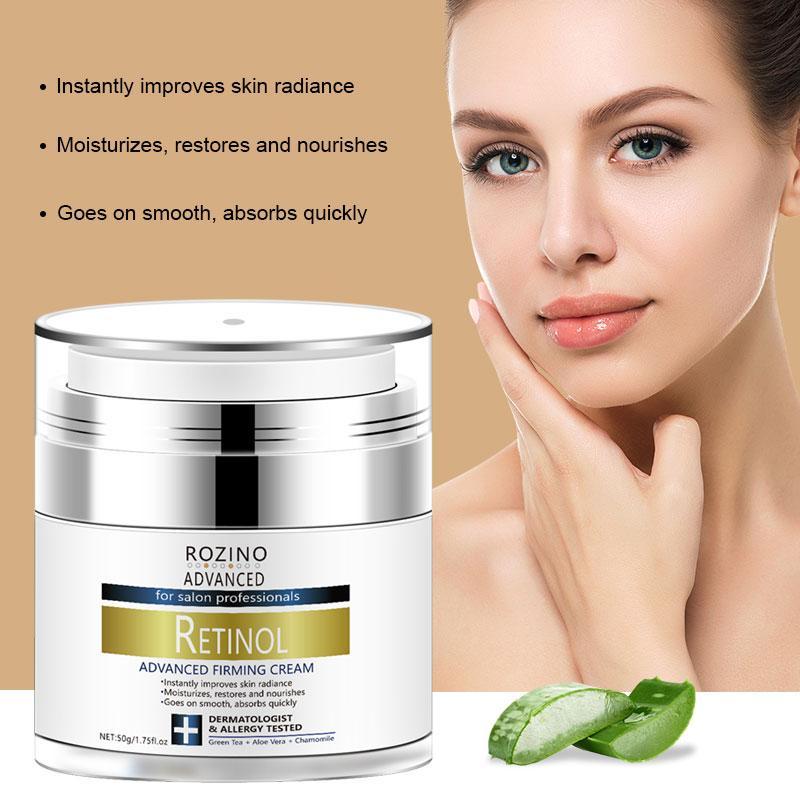 Retinol Advanced Firming Face Moisturizer, Deeply Moisturizing Facial Skin Care Cream, Hydrating Skin Care Product for Women & Men