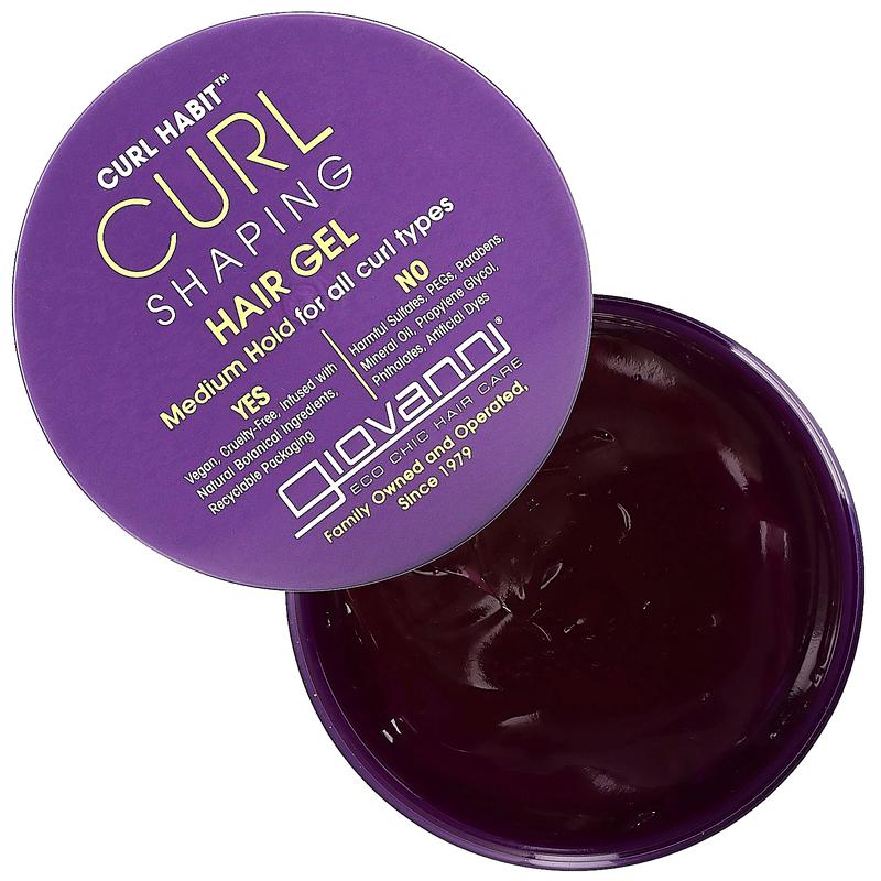 Giovanni Curl Habit, Curl Shaping Gel, Medium Hold For All Curl Types, 10.5 fl oz (310 ml)