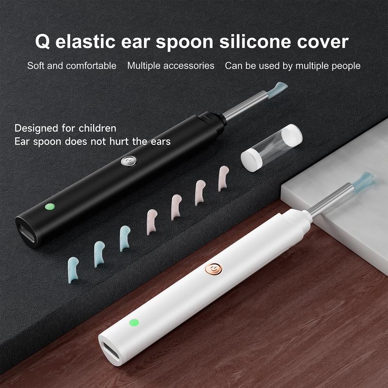 Portable Ear Cleaning Kit with LED Lights, Waterproof Visual Ear Scoop for Adults & Kids, Wi-Fi Enabled