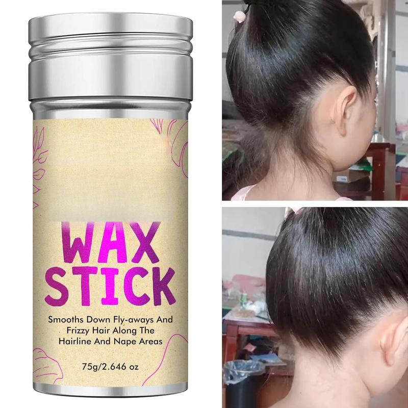 Hair Wax Stick - Flyaway Control and Styling Pomade for , Women, and Men - Hair Bun Maker and Accessorie (2.7 Oz Pack of 4)