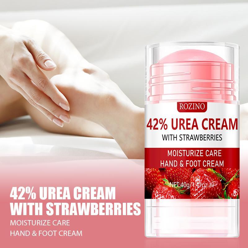 Strawberry & Peach Scented Hand & Foot Care Sticks, 2 Counts set Moisturizing Hand & Foot Care Sticks, Hand & Foot Care Products For Dry Cracked Hands & Feet
