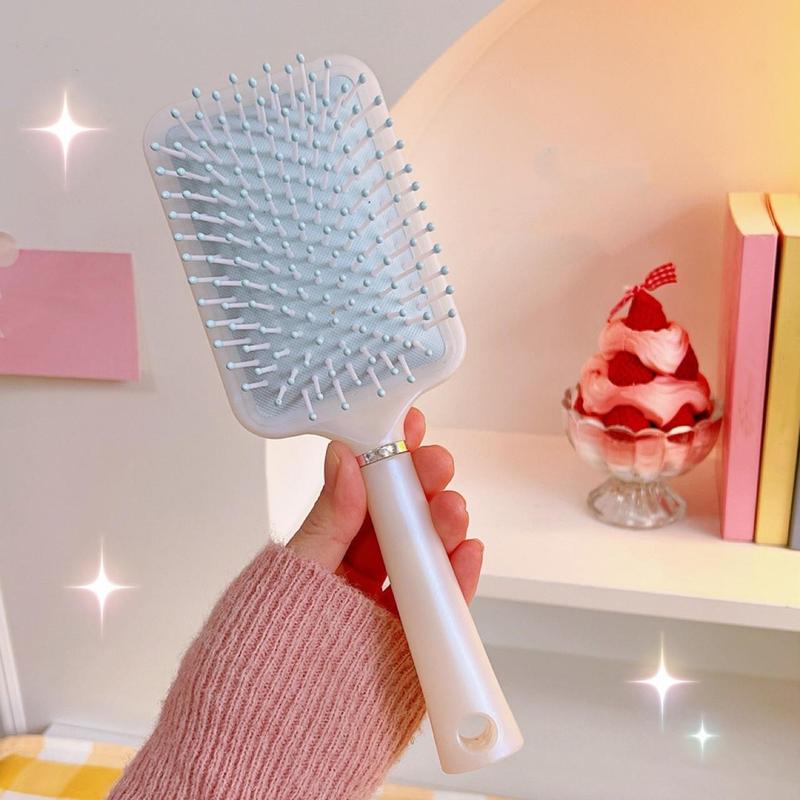 Air Cushion Comb, Portable Anti-static Hair Comb, Hair Care & Styling Tool For Women & Girls