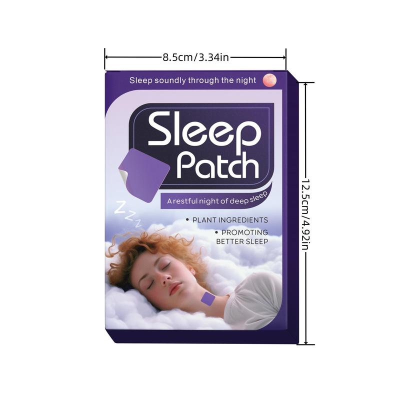 Sleep Patch, 30pcs box Natural Sleep Aid Patch, Stress Relief Sleeping Patch, Personal Care Product for Women & Men