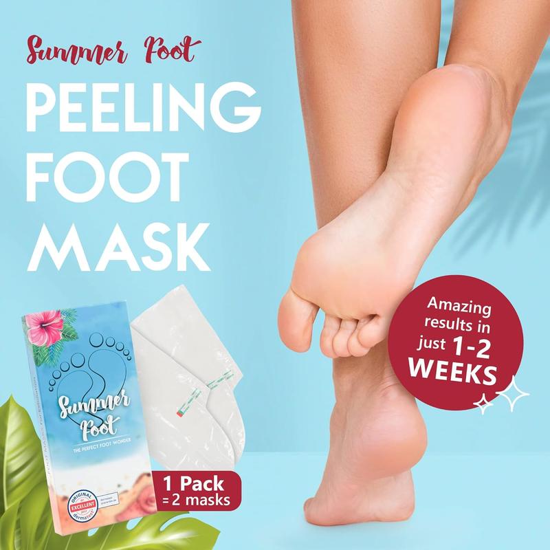 Summer Foot Callus Remover with Urea & Cucumber Extracts for Dry Cracked Feet - Dermatologically Tested