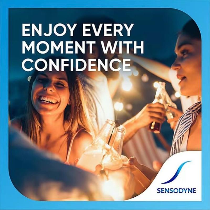 Sensodyne Extra Whitening 6.5 oz 4 pk Oral Mouthwash Sensitive