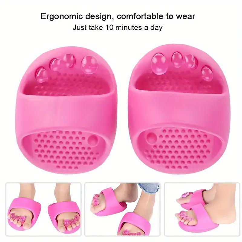 O-shaped Leg Corrective Foot Massager, Comfortable Toe Separation Massage Tool, Foot Care Tool for Women & Men, Ergonomically Designed Pedicure Tools