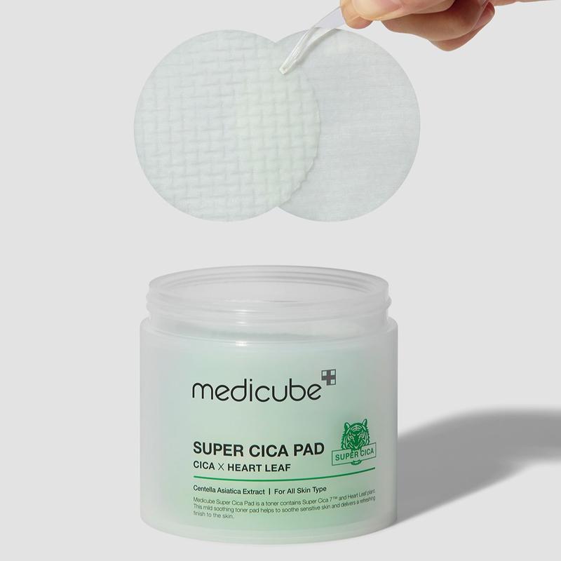 [Medicube Official] Super Cica Pads |  Cica+Panthenol  | Calming | Toner Pads | Kbeauty | Korean Skincare