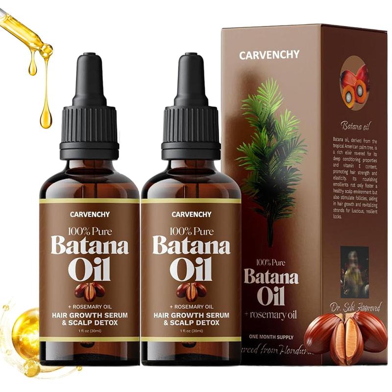 CARVENCHY Batana Oil with Rosemary for Revitalizes hair - Nourish Scalp for Strong & Healthy Hair, Organic Batana Oil with Rosemary (30 mL 120ML )Haircare Rosemary Oil