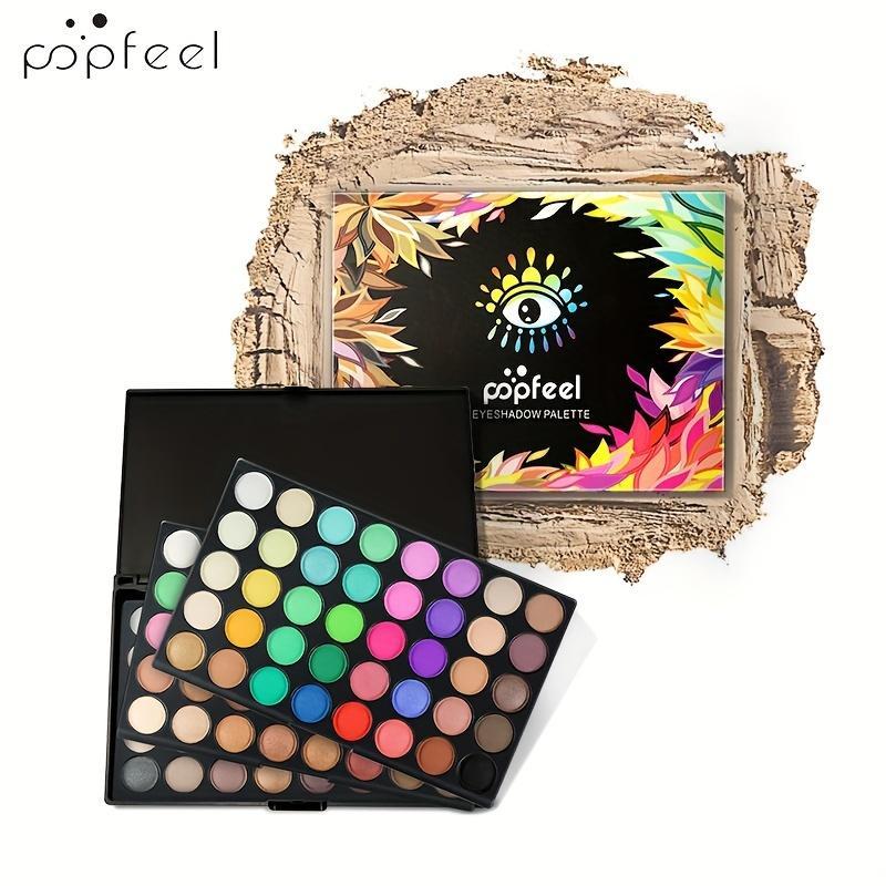 120 Colors Eyeshadow Palette, Matte & Glitter Eye Shadows Palette, Long Lasting Shimmering Eye Shadow Makeup Products for All Styles and Occasions