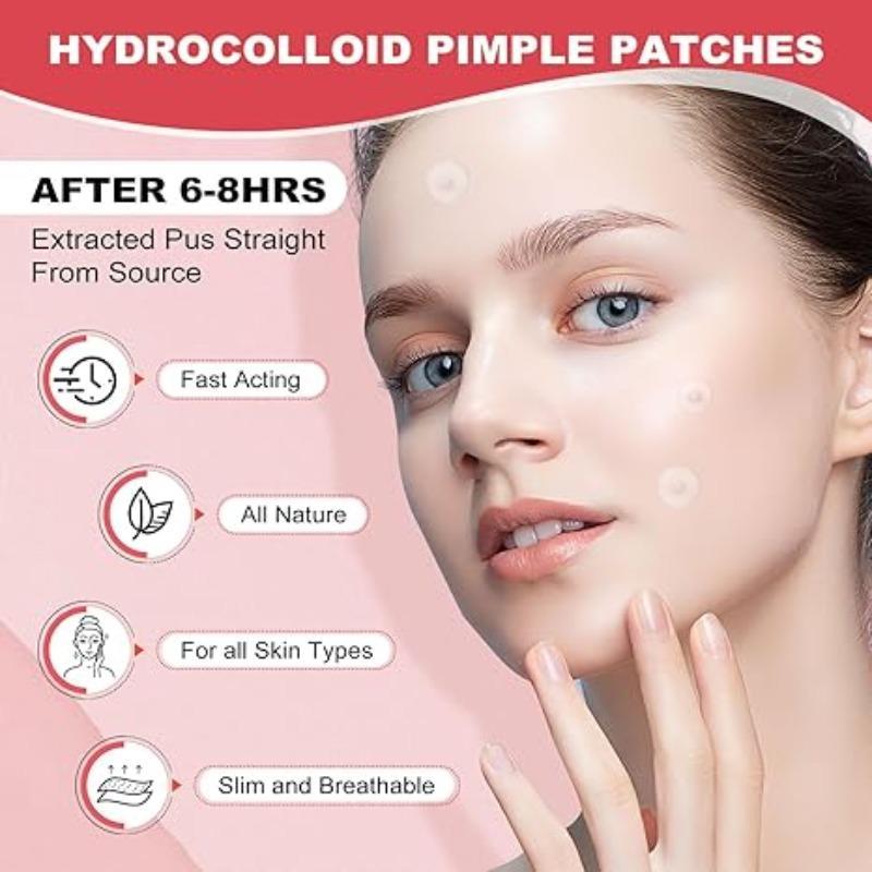 Gentle Skin Tag Patches, 720pcs set Hydrocolloid Acne Care Patches, Moisturizing Facial Skin Care Stickers, Skin Care Products for Women, Pimple Patches, Christmas, Christmas Gift