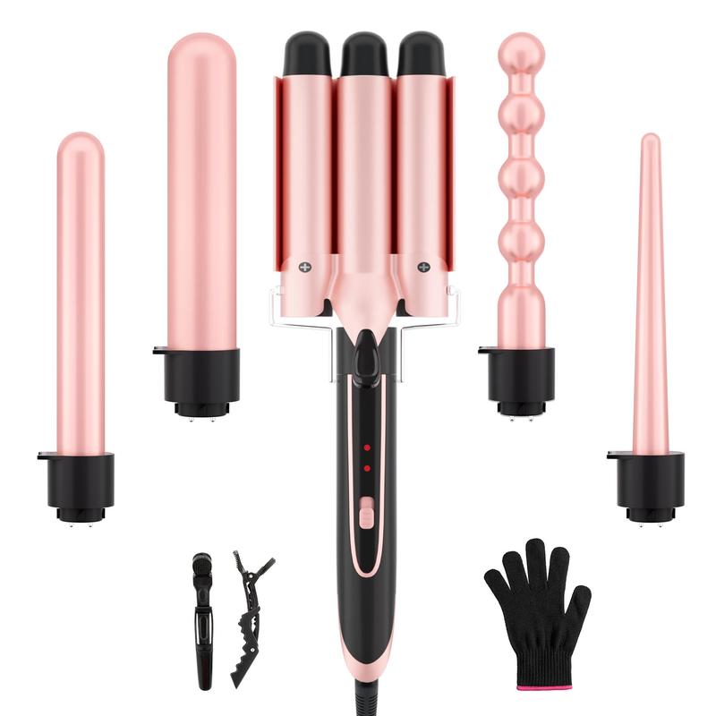 Hair Curler Set, Hair Curler, Hair Styling Tool, Heated Hair Curler, Curling Iron, Fast Heating Hair Curler, Professional Hair Styling Tools for Women, Summer Gift