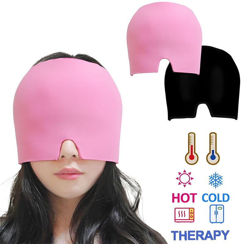 Cold & Hot Compress Gel Head Mask, Reusable Face Mask, Face Mask for Sleeping, Skin Care Tool for Women & Men