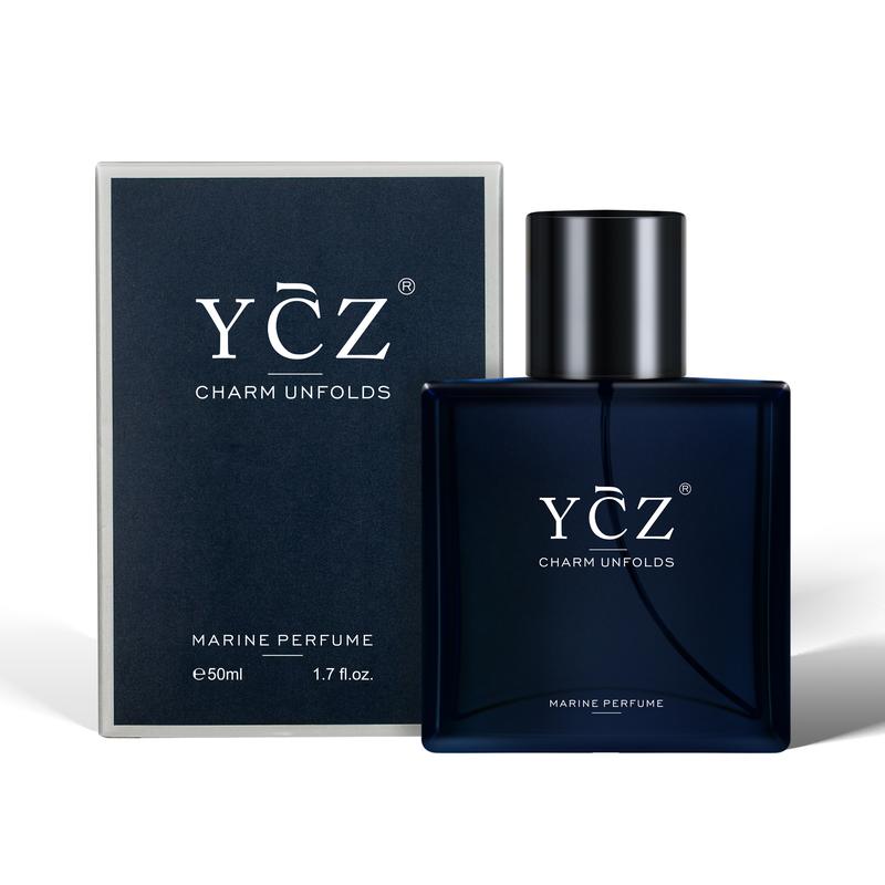 (Black Friday Only $7.98)YCZ Midnight Marine Man Eau de Parfum, 1.7oz(50ml).Long Lasting Man Eau de Parfum   , Making it the ideal gentlemen’s gift