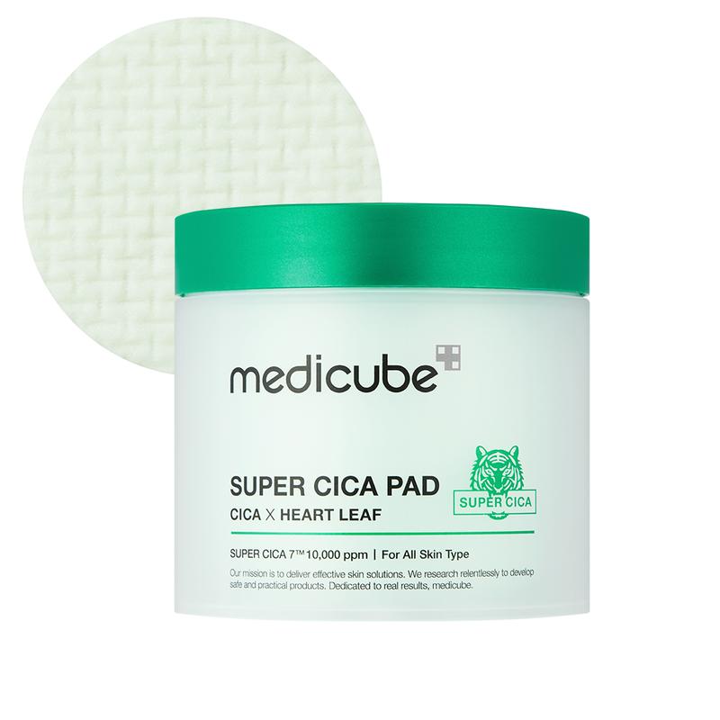 [Medicube Official] Super Cica Pads |  Cica+Panthenol  | Calming | Toner Pads | Kbeauty | Korean Skincare