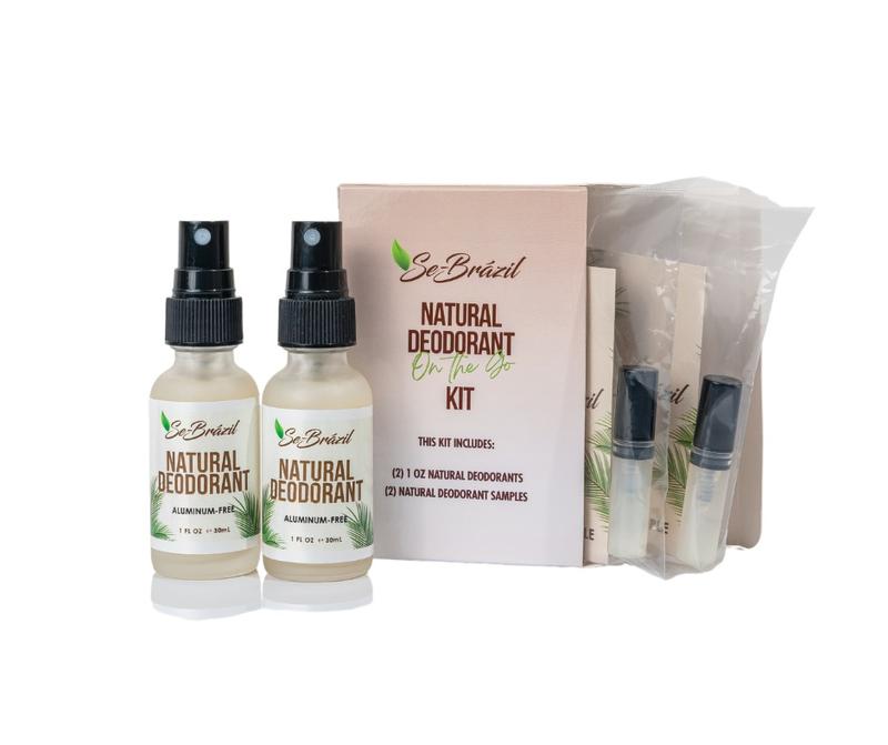 Se-Brazil Natural Deodorant On the Go Kit-Control Odor