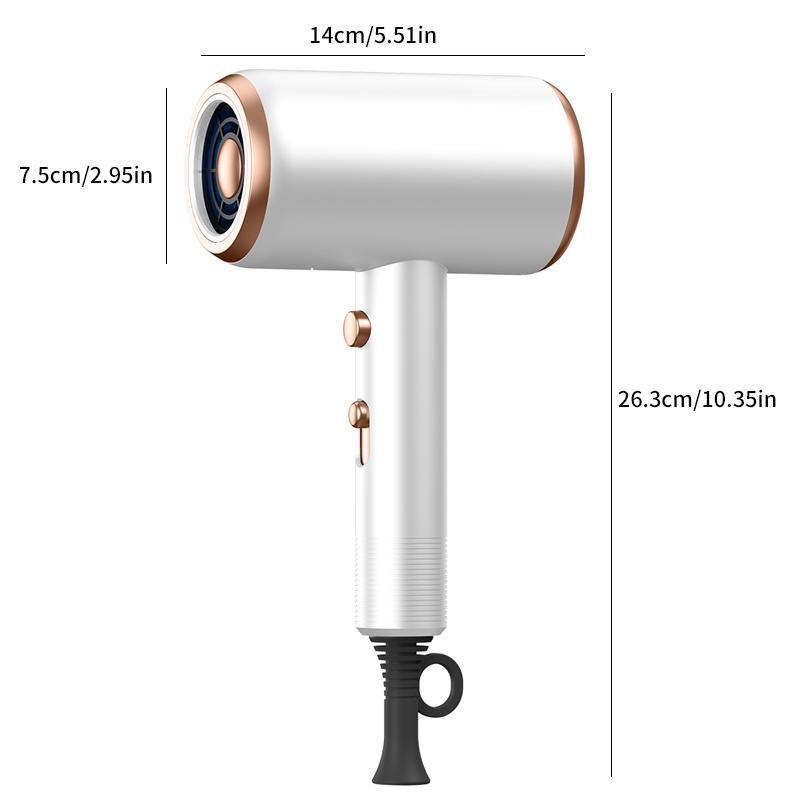 Heating & Cooling Hair Dryer Kit, 2 Speeds Powerful Hair Dryer with Comb and Hair Dryer Diffuser, Lightweight Hair Care Products Suitable for Straight and Curly Hair, Blow Dryer, Hair Style Hair Products, Christmas, Christmas Gift