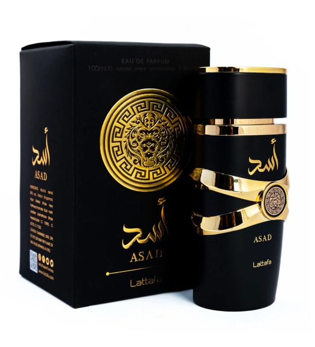 Asad Perfume by Lattafa: A Glimpse of Strength and Confidence. (for men) 3.4Oz(100ml) Fragrance Blend Scented Aroma