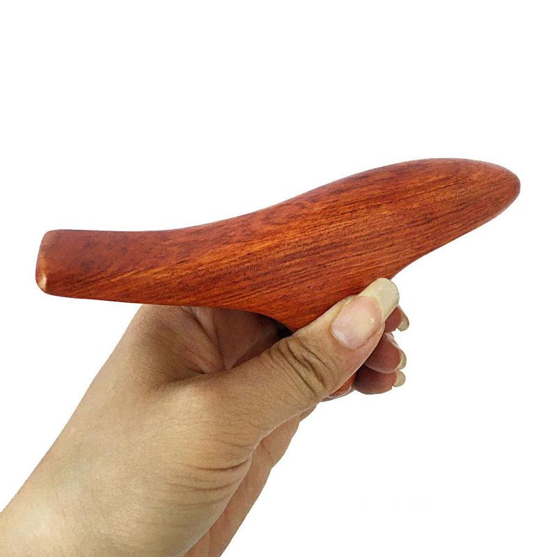 Wooden Wing Shaped Manual Massage Tool, 1 Count Portable Handheld Body Massager, Manual Massage Tool for Home Spa Experience