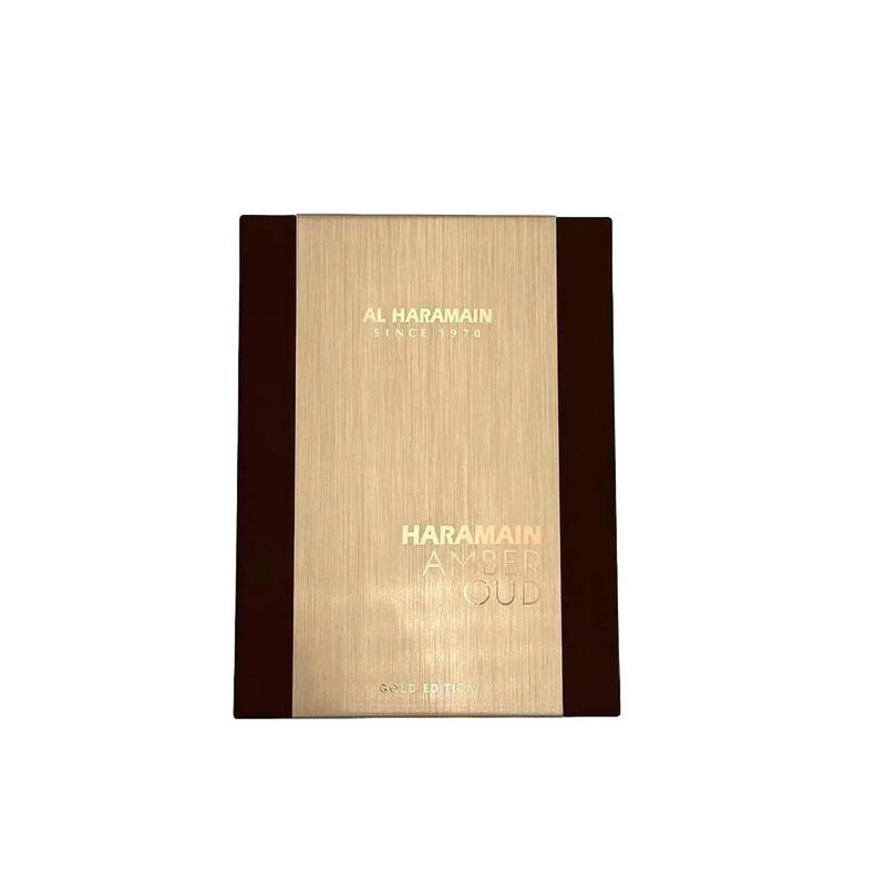 AL HARAMAIN AMBER OUD GOLD EDITION EAU DE PARFUM 3.4FL.OZ Aroma Fragrance Perfume  Blend Cosmetic Cologne Scented Gift