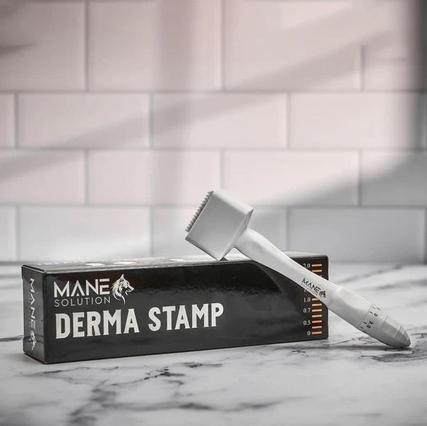 Derma Stamp Microneedling Pen for Hair Growth and Facial Beauty - Alternative to Dermaroller - Haircare