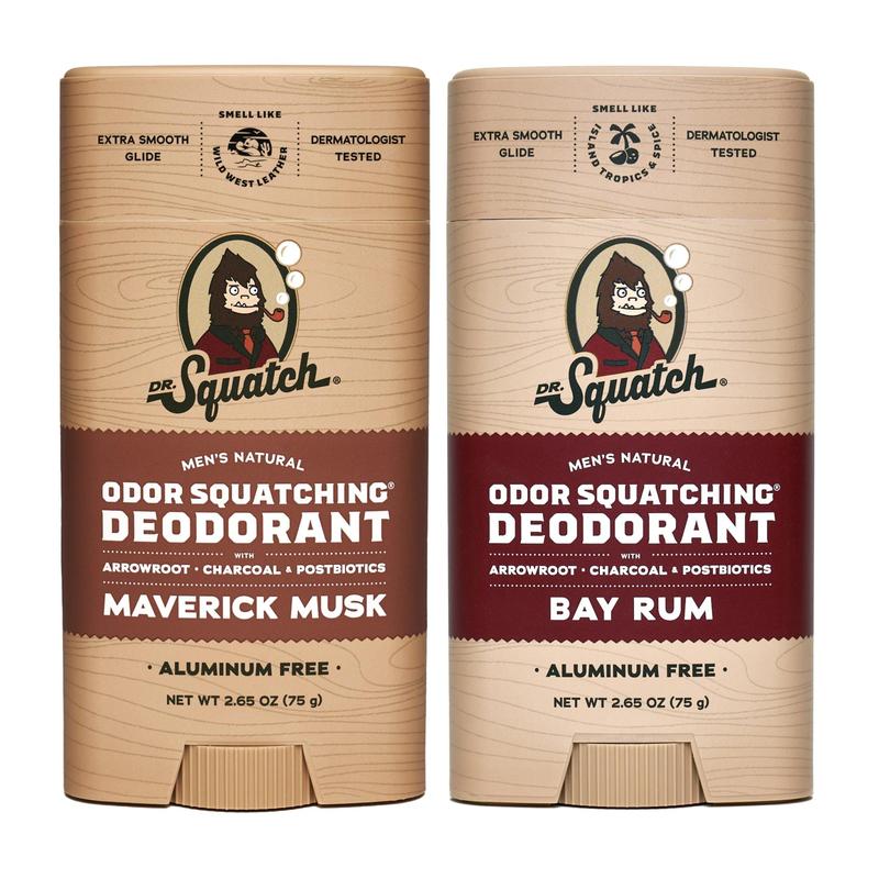 Dr. Squatch - Rich Deodorant 2-Pack - Body Care for Men