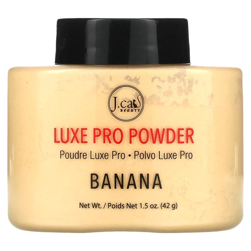 J.Cat Beauty Luxe Pro Powder, LPP101 Banana, 1.5 oz (42 g)