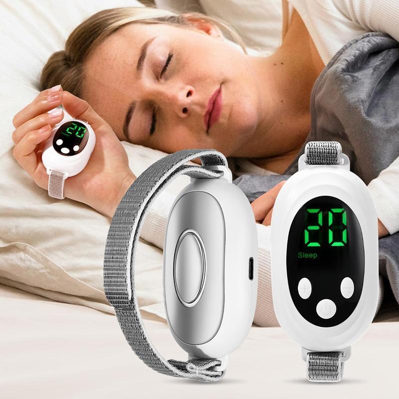 Handheld Sleep Aid Instrument, 1 Count Smart Digital Sleep Monitor, Sleep Aid Machine for Men & Women, Smart Sleep Aid Tool