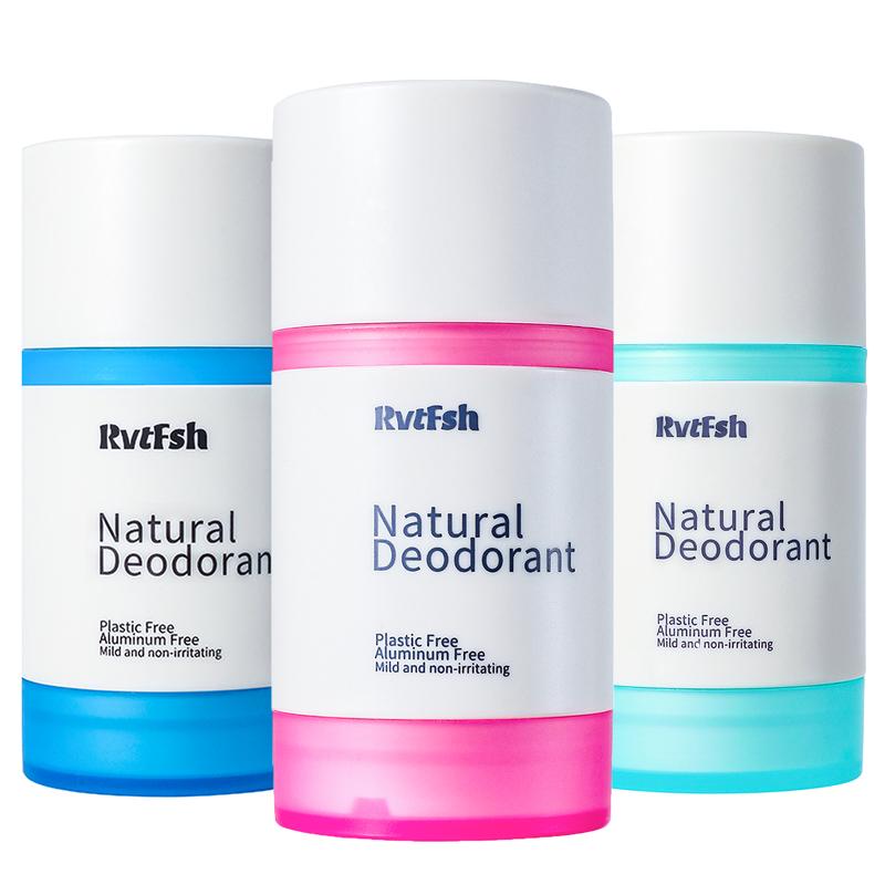 Rvtfsh Natural Moisturizes Whole Body Deodorant -Women & Men's Deodorant 48H Protection Aluminum-Free Vegan Deodorant No Stain Formula Organic 2.650z