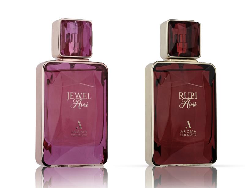 Rubi & Jewel Avri EDP Perfume SET  by Aroma Concepts Womens Fragrance for Her 3.4 Fl Oz