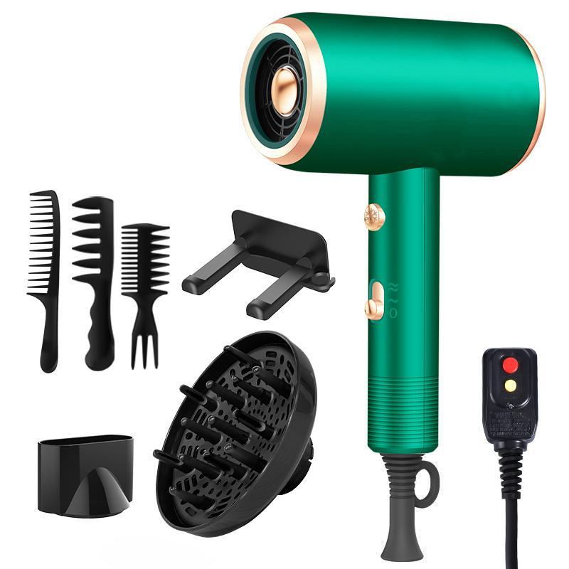 Heating & Cooling Hair Dryer Kit, 2 Speeds Powerful Hair Dryer with Comb and Hair Dryer Diffuser, Lightweight Hair Care Products Suitable for Straight and Curly Hair, Blow Dryer, Hair Style Hair Products, Christmas, Christmas Gift