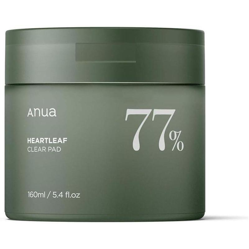 ANUA Heartleaf 77 Clear Pad (70ea) Skincare Daily Exfoliate Exfoliant Gentle Mild Soothing Skin Repair Exfoliant Comfort