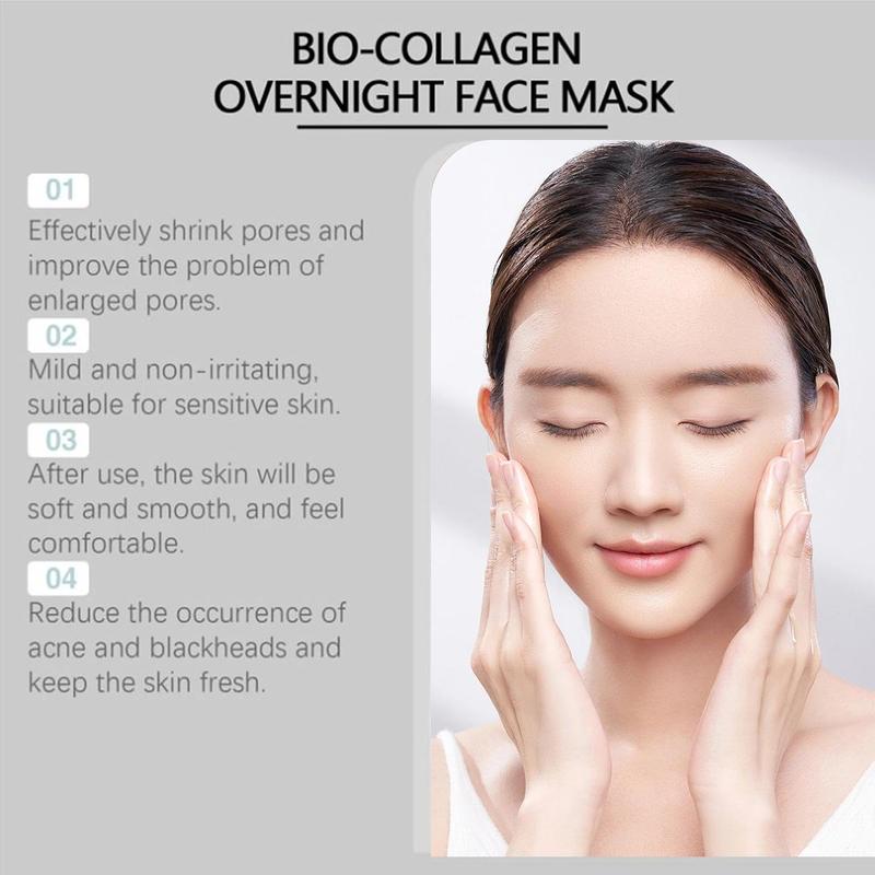 [Only $9.99!!!] Collagen Face Mask, 4ea-Korean Skincare Technology-Face Mask Skincare, Bio-Collagen Real Deep Mask For All Skin Types-Hydrating Facial Mask Sheets, Collagen Mask Overnight