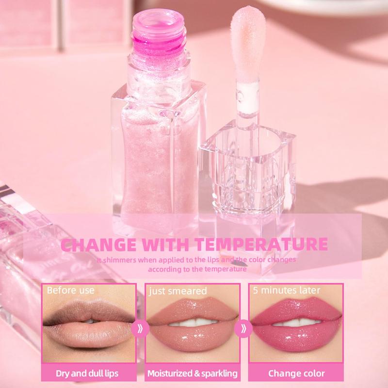 2PCS Color Changing Lip Oil