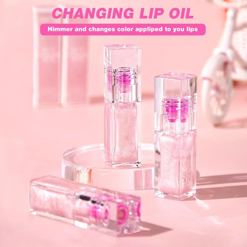 2PCS Color Changing Lip Oil