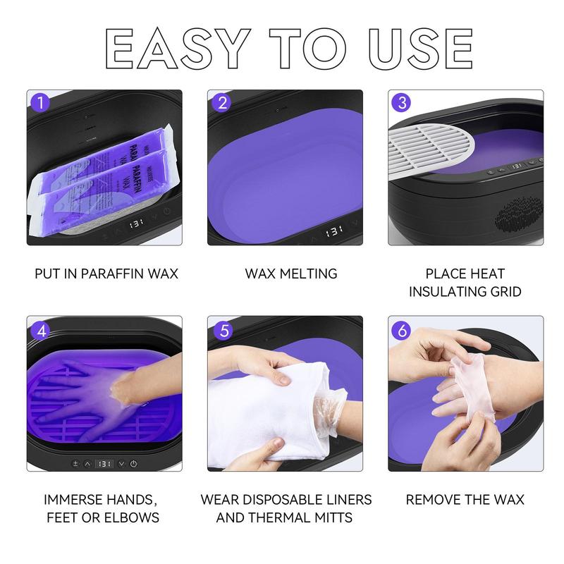 2000ml Wax Warmer Kit, 1 Box Waxing Kit for Hand Care, Professional Waxing Machine for Women, Personal Care Appliances