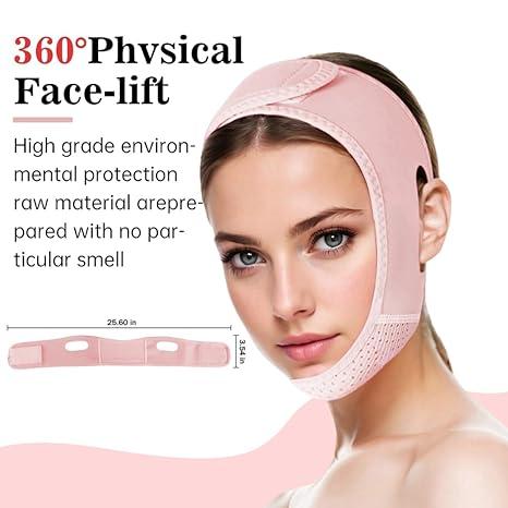 2024 New Double Chin Eliminator V-Line Lifting Mask suitable for women's double chin - face lifting, preventing sagging, innovative lifting technology