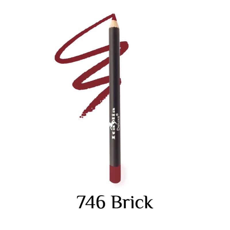 Italia Deluxe UltraFine Lip Liner & Eyeliner creamy, highly  Pigmented  Lipliners, Lip Pencil