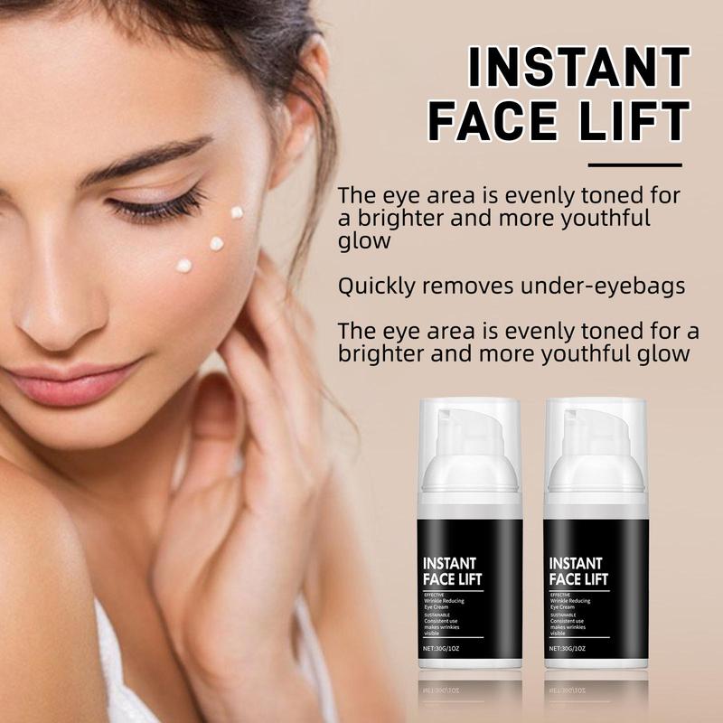 Instant Face Lift Cream, Moisturizing Eye Lifting & Firming Cream for Men and Women, Under Eye Cream for Puffy Eye Bags Fine Lines