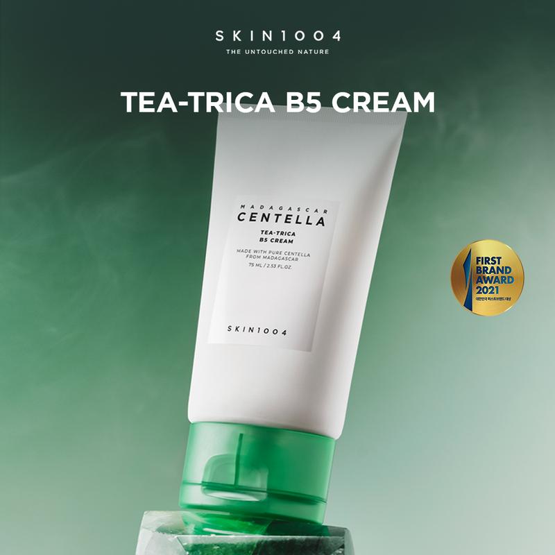 [SKIN1004 Official Shop] Magadascar Centella Tea-Trica B5 Cream 75ml Moisturizers Skincare Moisturizing Skin Repair