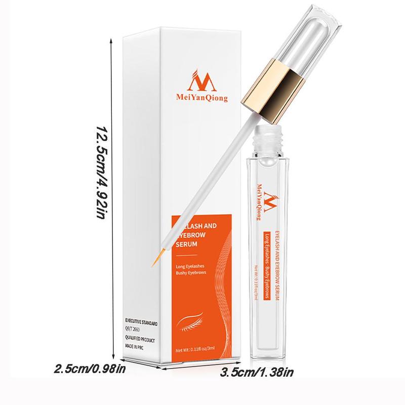 Longer Thicker Lash & Brow Serum, Makeup Cosmetic Eyebrow Growth Serum, Lash Conditioner for Longer, Thicker Eyelashes & Eyebrow Serum, Eye Treatment Product