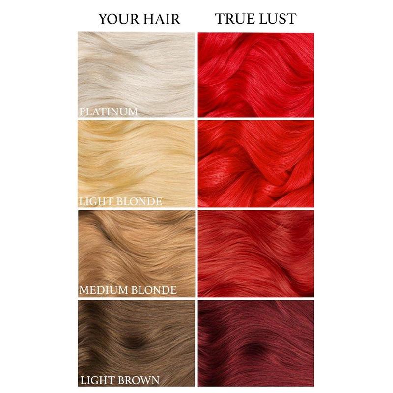 True Lust Red Semi-Permanent Hair Color (4 fl. oz) Hair Dye