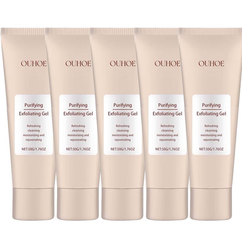 [Hot Sale]Purifying Enzymes Exfoliating Gel 5Pcs: Gentle Exfoliating Gel for Face Facial - Exfoliating Gel Scrub for Face Cleans Dirt & Oils Skincare Comfort Skin Repair-OUA05-A020-50