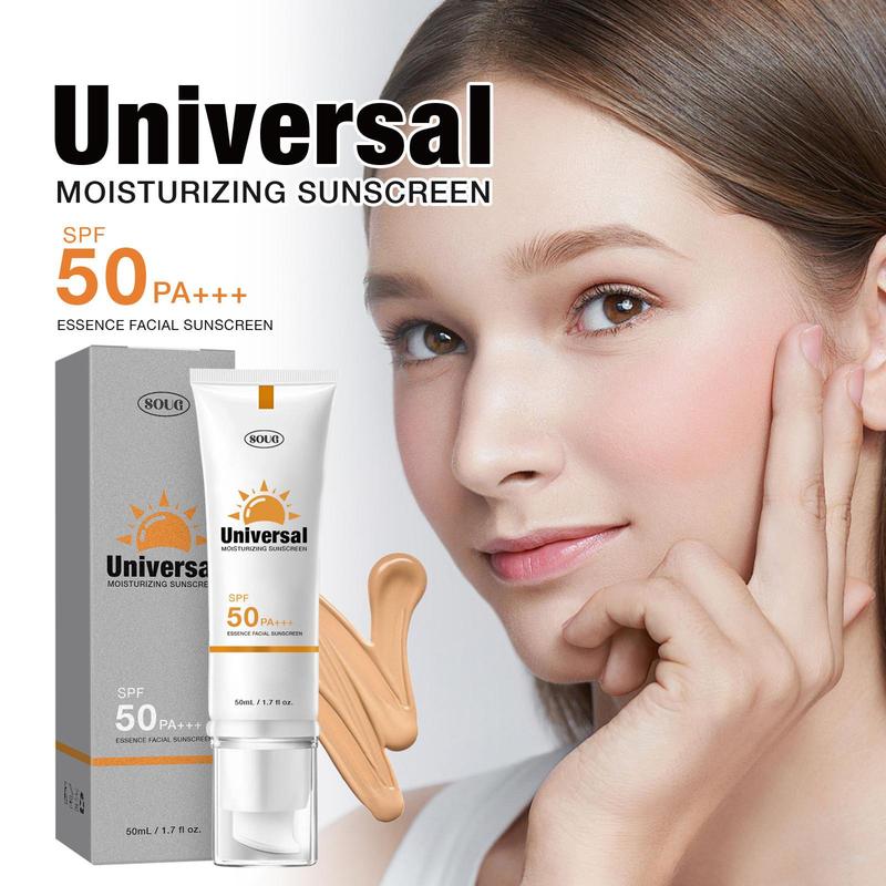 Sun Stick for Face, Hydrating Sun Essence Face Sun Stick Leaves No Sticky Feeling Travel Size Sun Care Cream Against Rays 50ml 1.7oz