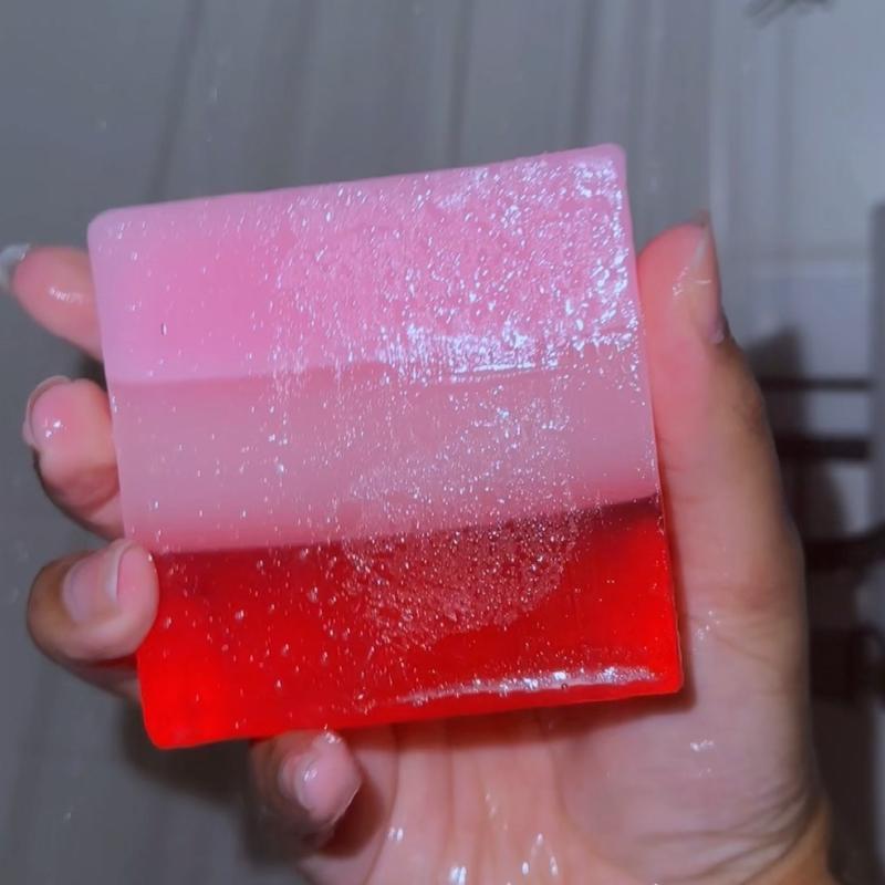 Premium Pink Passion Soap Bar | Strawberry Vitamins Skin Repair Comfort Hydrate Moisturizing Facial Cleansing Facial Wash Skincare Olive Plant Shea Moisturizer Moisture Cleanser nurture soaps european white gentle soap Restore Hydrating happy soap