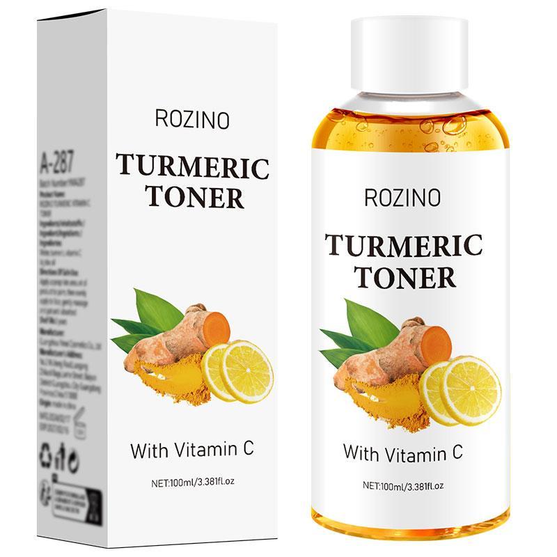 100ml Vitamin C Turmeric Toner, 1 Count Moisturizing Facial Toner, Hydrating Facial Toner, Refreshing Skin Care Product for Women & Men